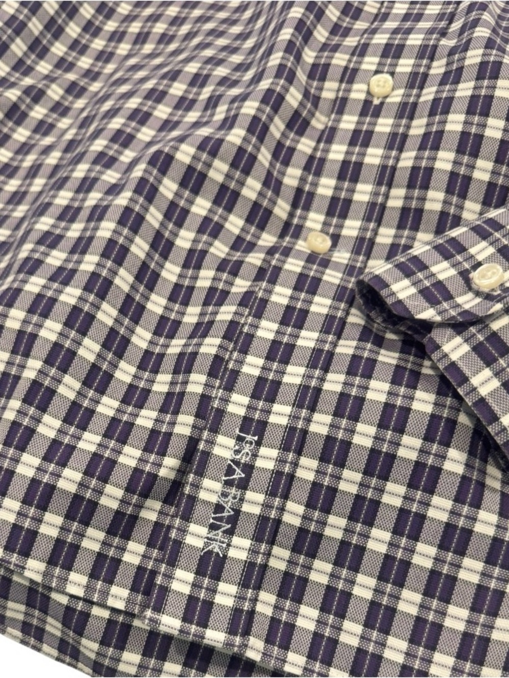 JoS A. BANK Signature Collection Wrinkled Free dress shirt men’s size LARGE